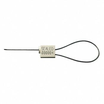 TYDENBROOKS 1/16 Cable Seals White Plastic PK100, 54TZ97