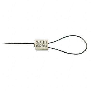 TYDENBROOKS 1/8 Cable Seals White Plastic PK100, 54UA03