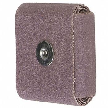 MERIT Square Pad 3 in W 3 in L 60 Grit, 54UC92