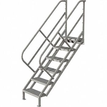 TRI-ARC Stair Unit Steel 6 Steps 450 lb Ld Cap., 420R85