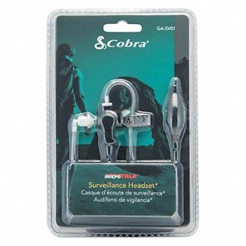 COBRA Headset Style In Ear Black, 54VH88