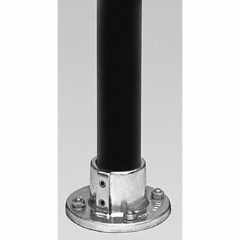 HOLLAENDER Round Base Flange Fr Pipe Sz 1 1/2 in, 54WK20