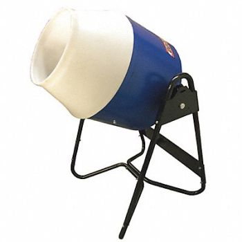 MARSHALLTOWN Concrete Mixer Polyethylene Drum 185 lb., 54WK42