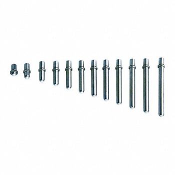 INSIZE Bore Gauge Anvil Set Use With Bore Gage, 54XH62