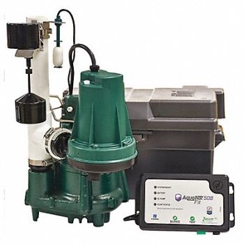 ZOELLER Sump/Battery Back-Up System Pump HP 1/2, 54XM28
