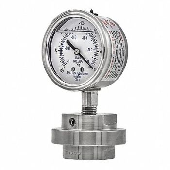PIC GAUGES K4231 Vacuum Gauge General Purpose 2-1/2 Dial, 54XN63