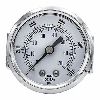 PIC GAUGES Pressure Gauge General Purpose 2 Dial, 54XN89