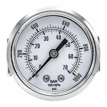 PIC GAUGES Pressure Gauge General Purpose 2 Dial, 54XN91