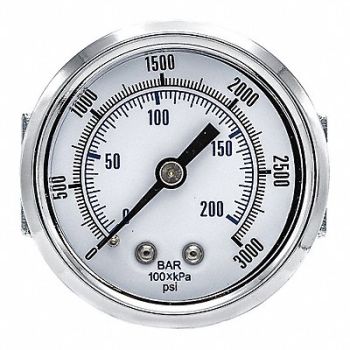 PIC GAUGES Pressure Gauge General Purpose 2 Dial, 54XN92