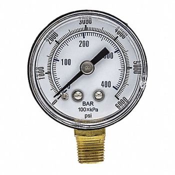 PIC GAUGES Pressure Gauge Nominal 1-1/2 Dial, 54XP50