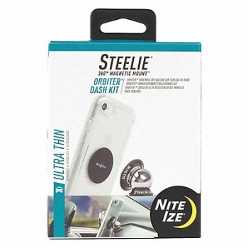 NITE IZE Cell Phone Car Mount Kit Black/Silver, 54XU12