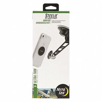 NITE IZE Cell Phone Car Mount Kit Black/Silver, 54XU14