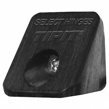 SELECT HINGE Hinge Screw-On Square 1 H 1 W Black, 54XU77