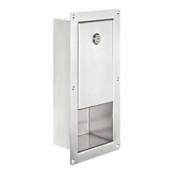KINGSWAY GROUP Toilet Paper Dispenser (400) Tissues SS, 54XZ02