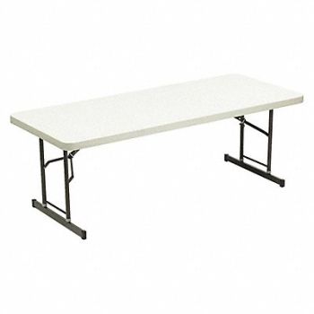 ABILITY ONE Folding Table Rectangle 204 Dia., 54XZ38