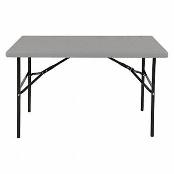 ABILITY ONE Folding Table Rectangle 252 Dia., 54XZ40