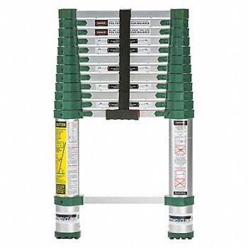 XTEND + CLIMB Telescoping Ladder Extended 12 ft 6 H, 54YF85