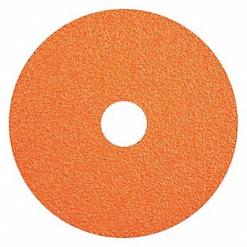 NORTON Fiber Disc 4 1/2 in Dia 7/8 in Arbor, 54YM03