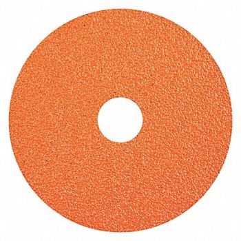 NORTON Fiber Disc 4 1/2 in Dia 7/8 in Arbor, 54YM04
