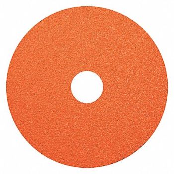 NORTON Fiber Disc 4 1/2 in Dia 7/8 in Arbor, 54YM05
