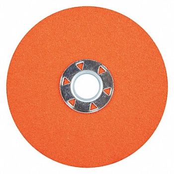 NORTON Fiber Disc 4 1/2 in Dia 5/8 in Arbor, 54YM18