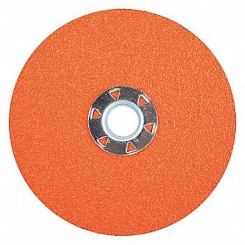 NORTON Fiber Disc 5 in Dia 5/8 in Arbor, 54YM21