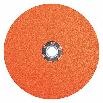 NORTON Fiber Disc 7 in Dia 5/8 in Arbor, 54YM23