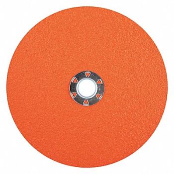 NORTON Fiber Disc 7 in Dia 5/8 in Arbor, 54YM26