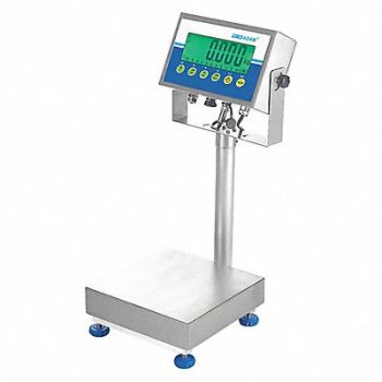 ADAM EQUIPMENT Platform Counting Bench Scale Washdown, 54YN45