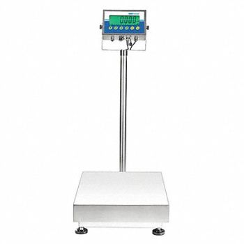 ADAM EQUIPMENT Platform Counting Bench Scale Washdown, 54YN63