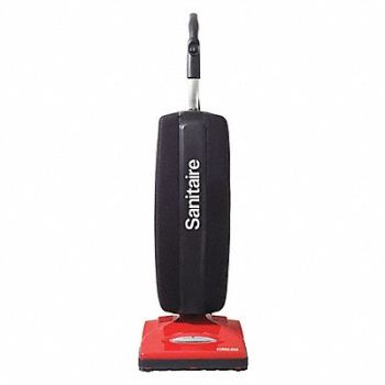 SANITAIRE Upright Vac Cordlss DispsableBag 12.4lb., 54YP40