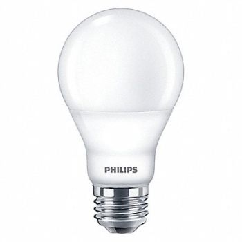 PHILIPS LED Bulb A19 2200 to 2700K 800 lm 8.8W, 54YP52