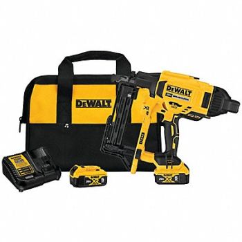 DEWALT Staple Gun Cordless 20VDC 9 ga. Staple, 54ZE51