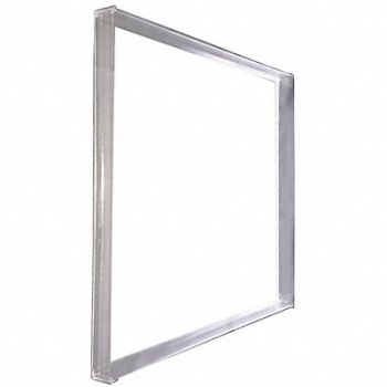 AMERICAN LOUVER Dust Deflector Rectangular Plastic PK5, 54ZF60