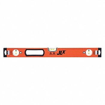 JOHNSON LEVEL TOOL Box Level Aluminum Frame 24 L, 54ZG84