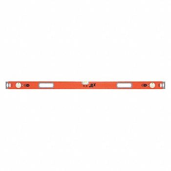 JOHNSON LEVEL TOOL Box Level Aluminum Frame 48 L, 54ZG97