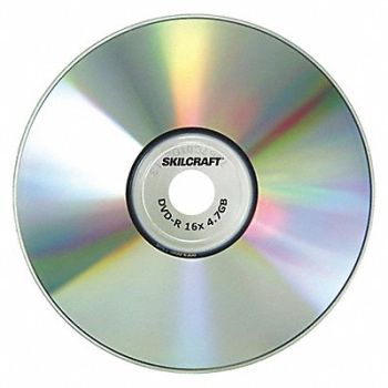 ABILITY ONE DVD-R Disc 4.70 GB 120 Min PK25, 54ZH77