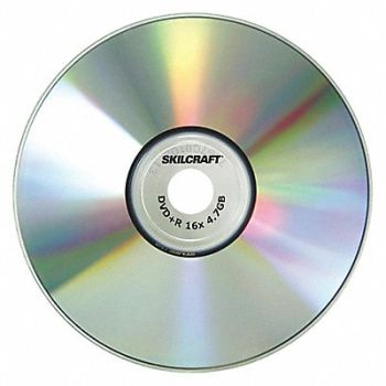 ABILITY ONE DVD-R Disc 4.70 GB 120 Min PK25, 54ZH78