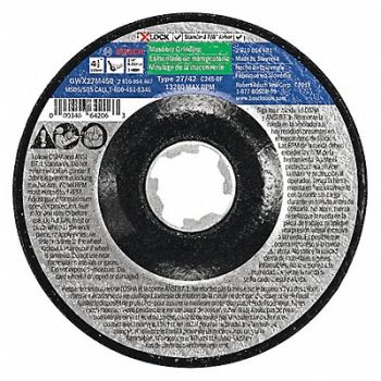 BOSCH Abrasive Cut-Off Wheel 24 Grit, 54ZT82