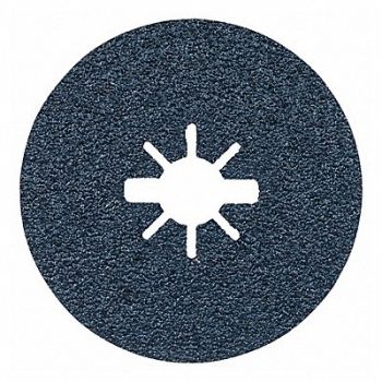 BOSCH Fiber Disc 4 1/2 in Dia 7/8in Arbor PK25, 55KD81