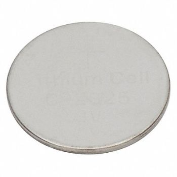 GRAINGER APPROVED Coin Cell Battery Lithium 190mAh Cap., 54ZU74