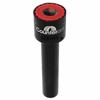 COUNTERACT Stud Brush 7-3/4 L Overall 6 L Handle, 54ZW87