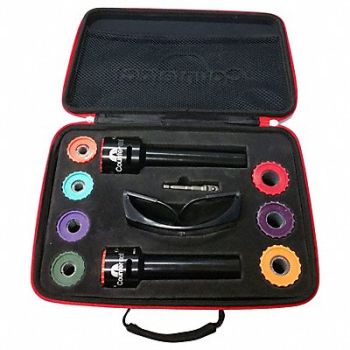 COUNTERACT Stud Brush Tool Kit Aluminum Handle, 54ZW93