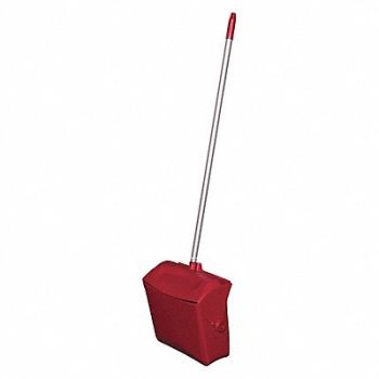 REMCO Long Handled Dust Pan Red, 54ZX37