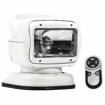 GOLIGHT Spotlight 65W 12VDC 5.5A Halogen 7-1/4 W, 55AV61