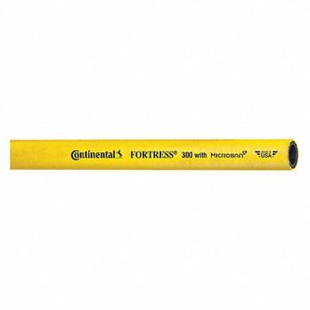CONTINENTAL Washdown Hose 3/4 ID x 500 ft Yellow, 55CP02