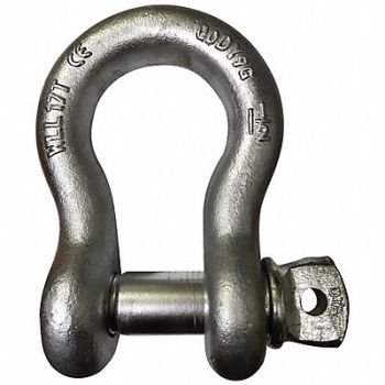 GRAINGER APPROVED Anchor Shackle Screw Pin 1-1/2 Body Sz, 55AX88
