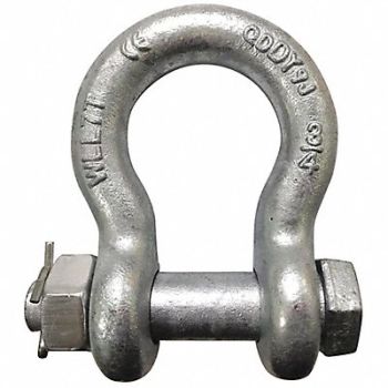 GRAINGER APPROVED Anchor Shackle Bolt type 7/8 Body Size, 55AY35