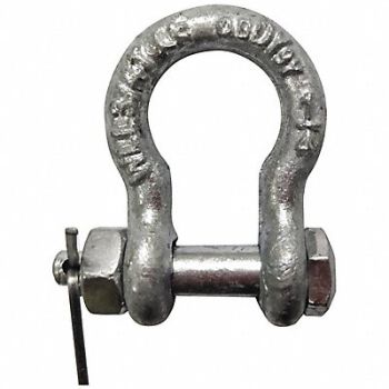 GRAINGER APPROVED Anchor Shackle Bolt Type 1/4 Body Size, 55AX94