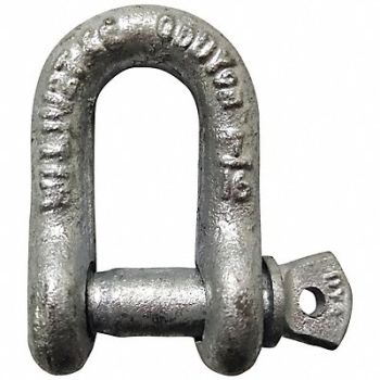 GRAINGER APPROVED Chain Shackle Screw Pin 7/16 Body Size, 55AY02